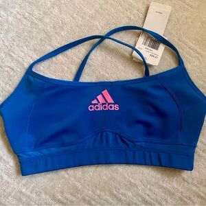Adidas Primeblue Ultraboost Bra in Blue